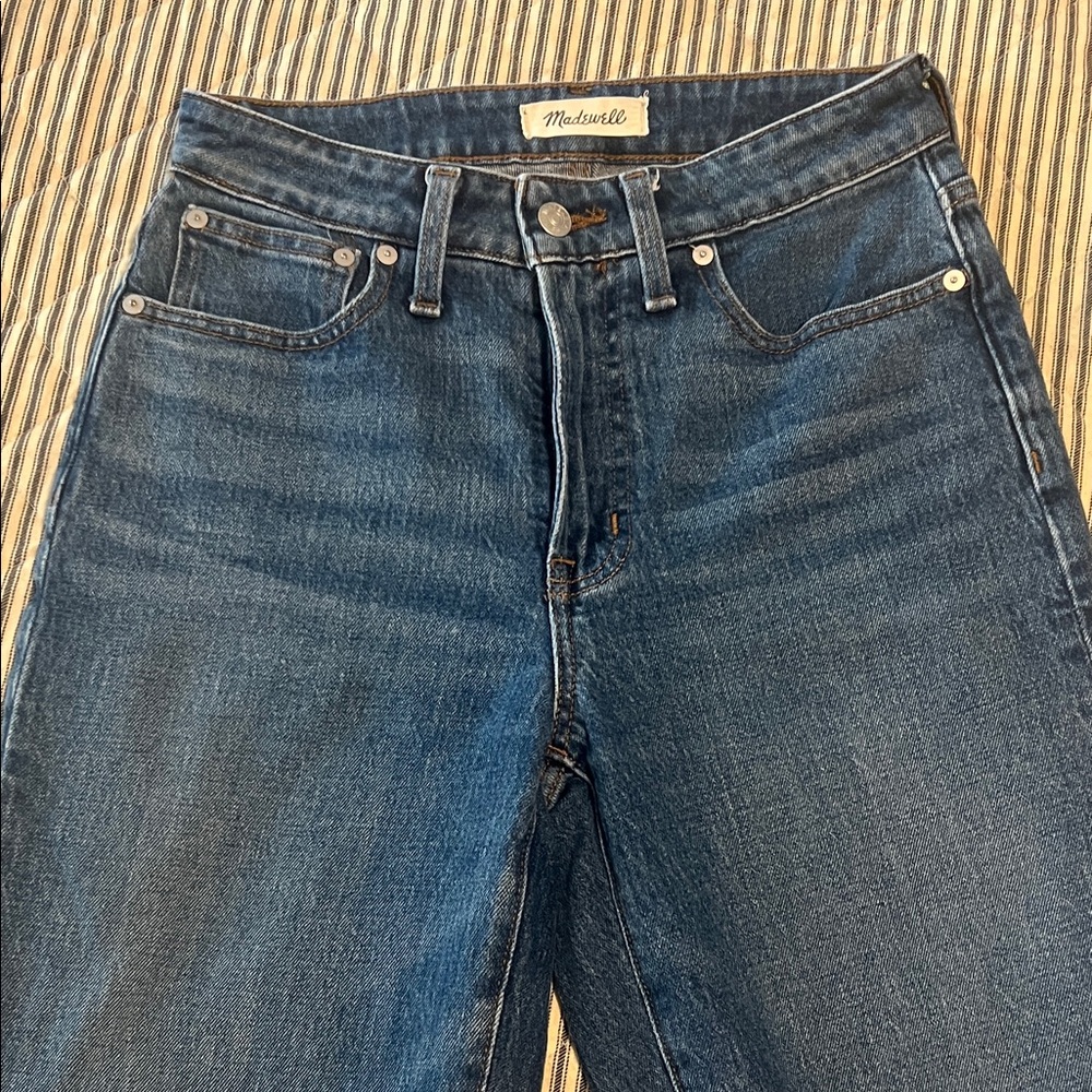 Madewell Curvy Perfect Vintage Straight Denim 27P
